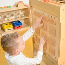 MASTERKIDZ Sensory Wall Board Surface Texture Recognition