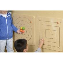 MASTERKIDZ Montessori Spiral Maze Sliding Board