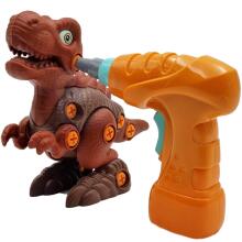 WOOPIE Screw-On Dinosaur Construction Set + Drill 31 pcs.