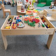 MASTERKIDZ koka izglītojošais galds + STEM sienas aksesuāri