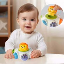 WOOPIE BABY Космическая ракета Активность - Образовательный сенсорный куб 18м+