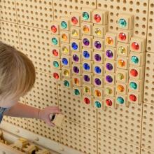 MASTERKIDZ akrila krāsas dimanti STEM zinātnes tāfelei, 72 gabali