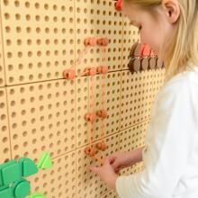 MASTERKIDZ Pegs and Strings Set - For STEM Science and Creativity Board