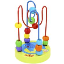 Tooky Toy Art.TF420  Деревянный развивающий моторный лабиринт с переплетением,1 шт