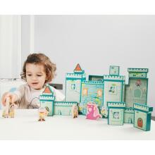 CLASSIC WORLD Blocks Figure Model Castle Dragon 16 pcs.