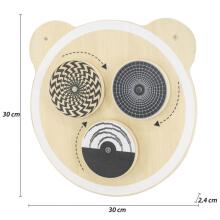 VIGA Wooden Board Spinning Dots FSC Certificate