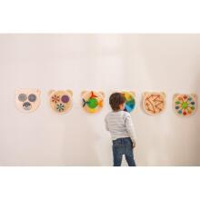 VIGA Wooden Board Spinning Dots FSC Certificate
