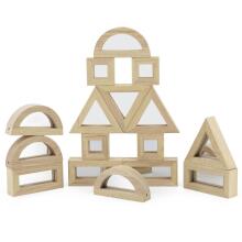 VIGA Wooden Mirror Blocks пазл 16 деталей