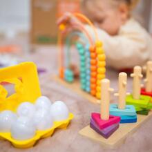 TOOKY TOY Box XXL Montessori Educational Box 7in1 Sensory 25-30 Months