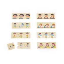 VIGA Wooden Puzzle Matching Activities Kids