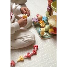 WOOPIE GREEN Montessori 4in1 bumbu skrejceļa aktivitāšu koks FSC