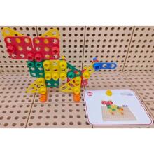 MASTERKIDZ Набор геометрических фигур для настенных панелей STEM 260 шт.