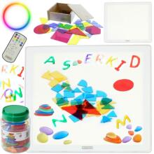 MASTERKIDZ Square LED Light Panel Color + Accessories Set