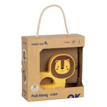 TOOKY TOY Wooden Pull Lion