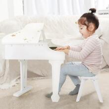 CLASSIC WORLD Large Piano Children's Piano with Chair and Learning Book
