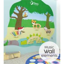 CLASSIC WORLD EDU Musical XL Wall Board KROKODYLEK