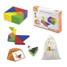 VIGA koka loģikas spēles puzle Tangram FSC sertifikāts