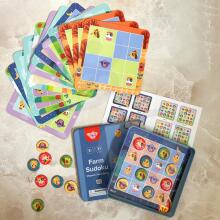 TOOKY TOY Sudoku Game For Kids Farm Version
