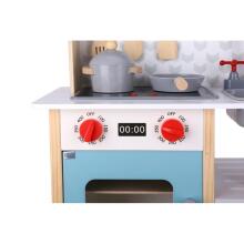 TOOKY TOY Large Wooden Kitchen for Children 10 pcs. FSC
