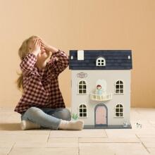 CLASSIC WORLD Wooden Dollhouse Vintage