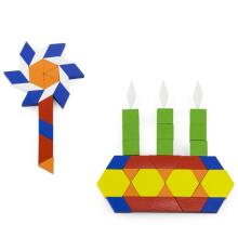 VIGA koka plakanie klucīši spainī 250 gabali Montessori