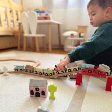 TOOKY TOY koka transportlīdzekļi ar magnētiem