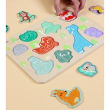 КЛАССИЧЕСКИЙ МИР Деревянный пазл Match Animals