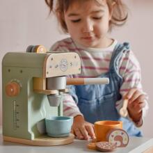 WOOPIE GREEN Wooden Coffee Maker Confectionery Barista 25 pcs.
