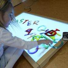 MASTERKIDZ Montessori alfabēta burtu un ciparu komplekts