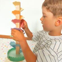 TOOKY TOY Деревянная красочная вращающаяся башня для детей