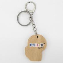 VIGA PolarB Wooden Keychain Lion Keyring
