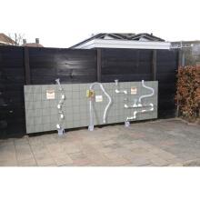 MASTERKIDZ Panel Ścienny Tablica Naukowa Kreatywna STEM Tablica na zewnątrz Outdoor + Panel Monatażowy 120x80cm