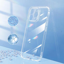 Fusion Precise Case 2mm izturīgs silikona aizsargapvalks Apple iPhone 14 caurspīdīgs