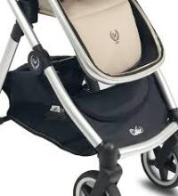 Arrue Obe Art.250629 Grey Baby stroller with cradle