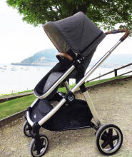 Arrue Obe Art.250630 Black  Baby stroller with cradle