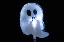 Finnlumor Window sticker Halloween chain 6 pcs removable
