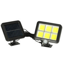 Ikonka Art.KX3096 Saules kustības un krēslas sensora lampa 120 LED