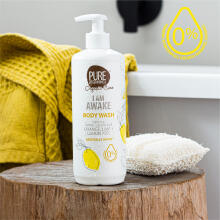 Pure Beginnings Body Wash I am awake Art.251269 Гель для душа тонизирующий кожу с апельсином, лаймом и лимоном, 500 мл