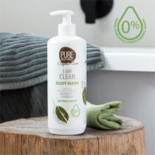 Pure Beginnings Body Wash I am clean Art.251270 Гель для душа восстанавливающий кожу с баобабом, ройбосом, марулой и пребиотиками, 500 мл