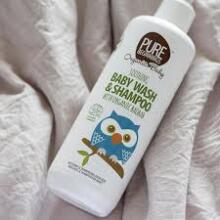Pure Beginnings Kids Baby Wash Art.251277 увлажняющее, успокаивающее и восстанавливающее средство для мытья тела и волос без мыла с успокаивающим лесным ароматом, 500 мл