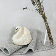 Natruba Bath Toy Swan Art.251328 Gulbis no 100% naturāla (dabas) kaučuka