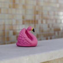 Natruba Bath Toy Peacock Art.251330 Павлин  из 100% натурального (природного) каучука