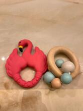 Natruba Rubber Rattle Art.251335  Teether made of 100% natural rubber