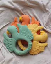 Natruba Rubber Rattle Art.251339 Teether made of 100% natural rubber