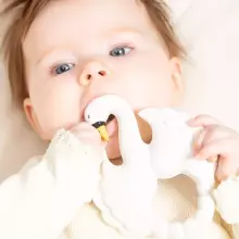 Natruba Rubber Rattle Art.251339 Teether made of 100% natural rubber