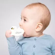 Natruba Rubber Rattle Art.251341 Zobu graužāmais no 100% naturāla (dabas) kaučuka