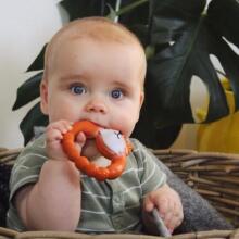 Natruba Rubber Rattle Art.251344  Teether made of 100% natural rubber