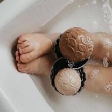 Natruba Rubber Sensory Balls Art.251351 Zobu graužāmais bumbas no 100% naturāla (dabas) kaučuka