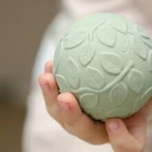 Natruba Rubber Sensory Balls Art.251352 Прорезыватель-мячики из 100% натурального (природного) каучука