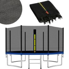 External trampoline safety net TSN-14FT 426 CM, 8 poles